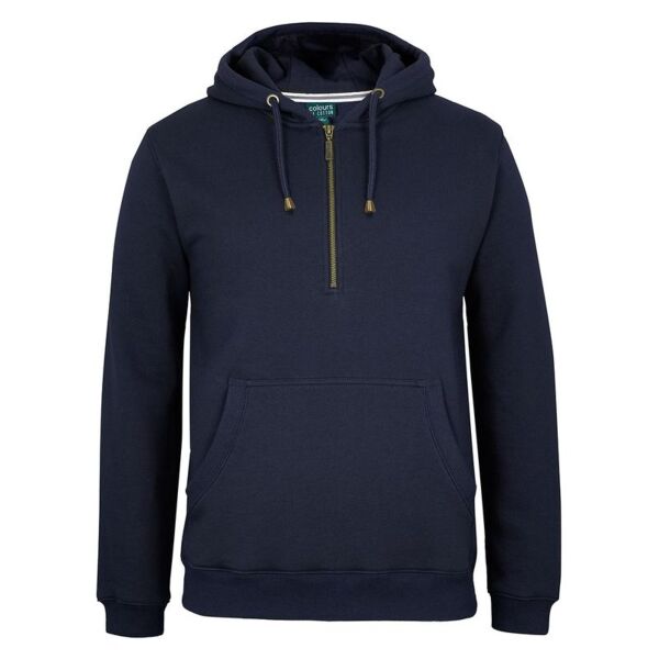 Mens C of C Brass 1/2 Zip Hoodie Thumbnail