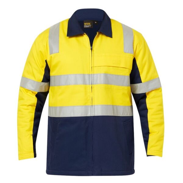 Mens Hi Vis Cotton Reflective Jacket Thumbnail