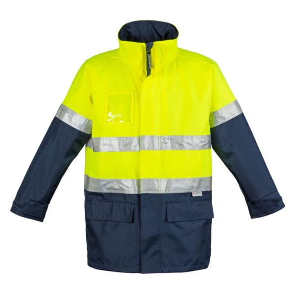 Mens Hi Vis Waterproof Lightweight Jacket Thumbnail