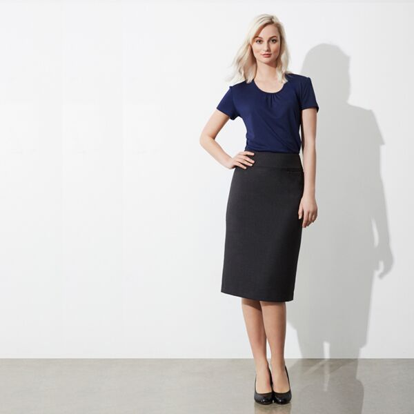 Womens Classic Below Knee Skirt Thumbnail