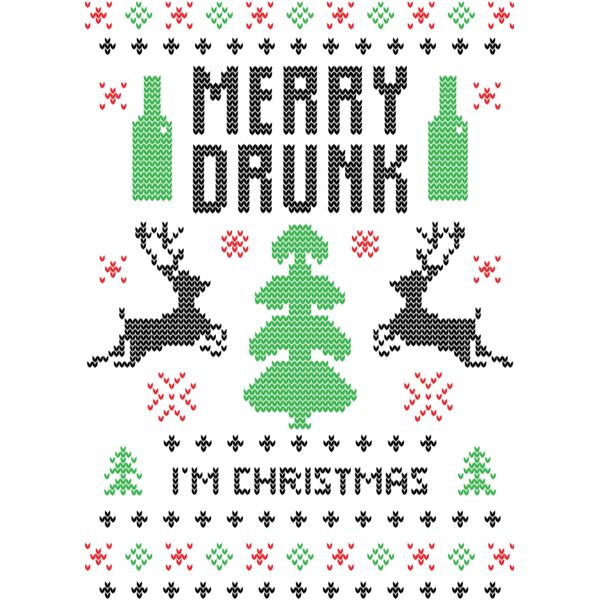 Merry drunk a m christmas Thumbnail